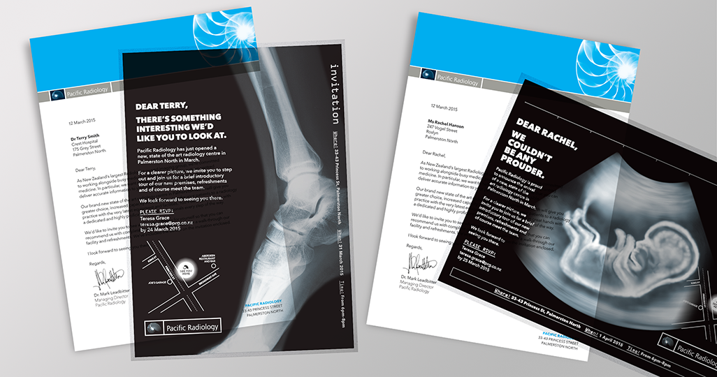 Pacific Radiology invitation design 3